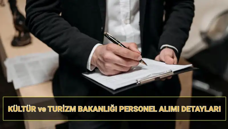 Kültür ve Turizm Bakanlığı'ndan Sözleşmeli Personel Alımı Duyurusu