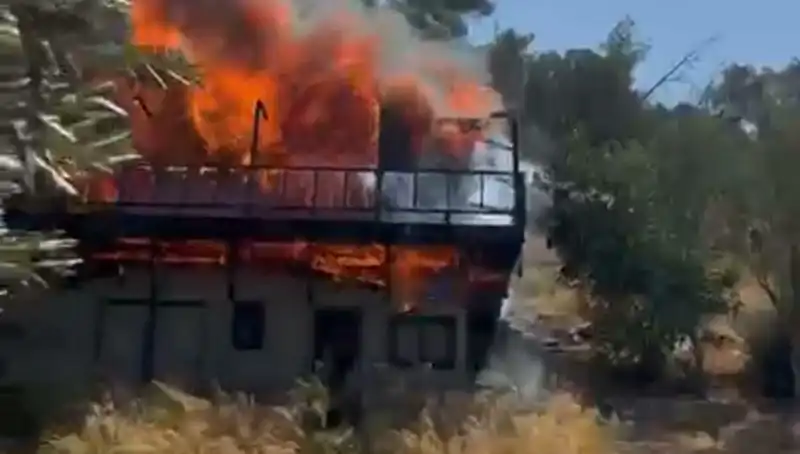 Bodrum'daki Yangın Alarmı: Ekipler Hızla Olay Yerine Gitti
